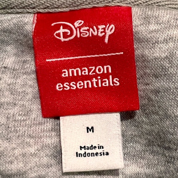 Mickey Mouse Hoodie Grey Sz M NWOT - Picture 5 of 7